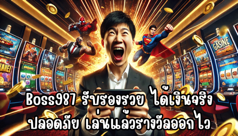 Boss987 รับรองรวย ได้เงินจริง ปลอดภัย เล่นแล้วรางวัลออกไว